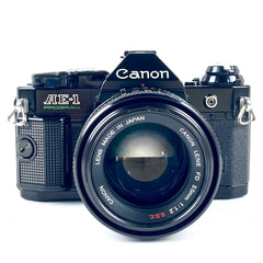 キヤノン Canon AE-1 PROGRAM ＋ FD 55mm F1.2 S.S.C.［ジャンク品］ フィルム マニュアルフォーカス 一眼レフカメラ 【中古】
