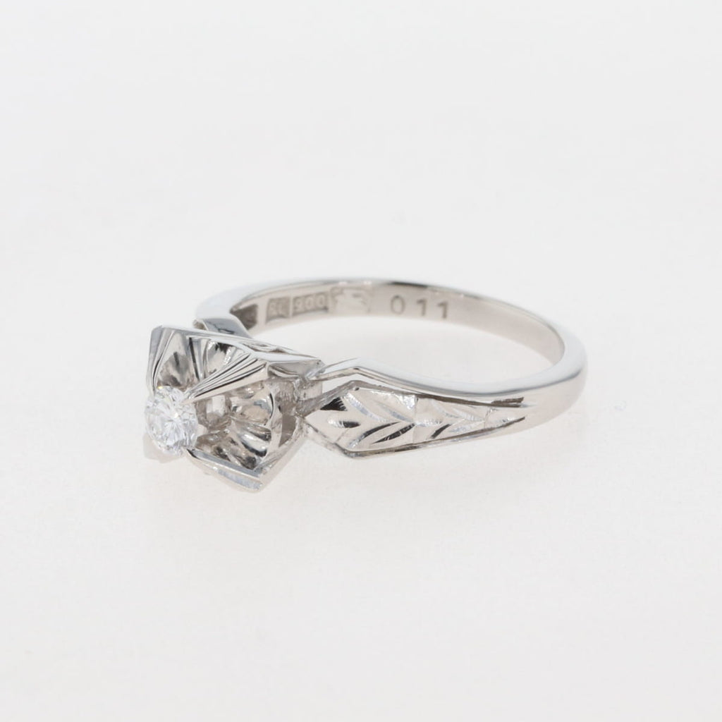 メレダイヤ デザインリング プラチナ 指輪 リング 6.5 Pt900 ダイヤモンド レディース 【中古】 
 ラッピング可