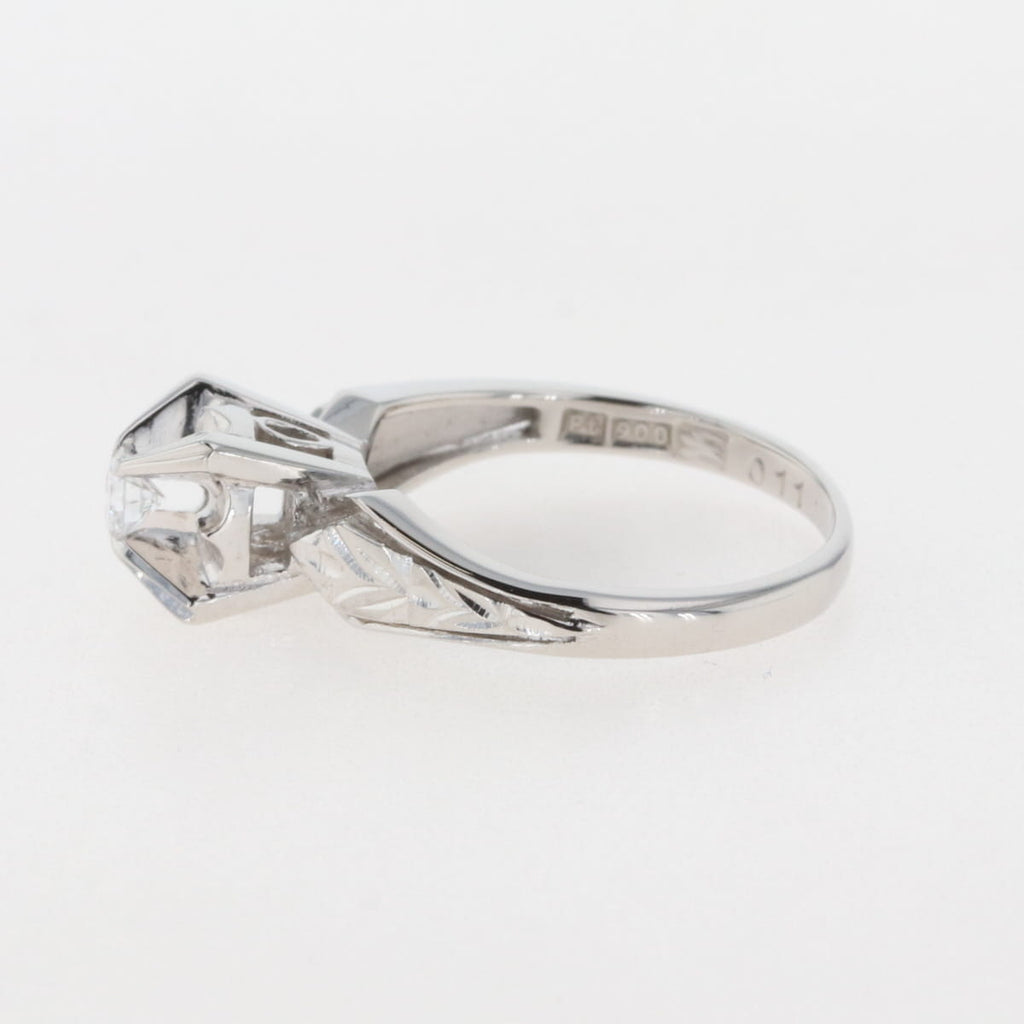 メレダイヤ デザインリング プラチナ 指輪 リング 6.5 Pt900 ダイヤモンド レディース 【中古】 
 ラッピング可