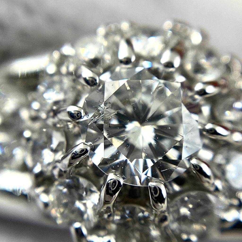ダイヤモンド デザインリング プラチナ 指輪 メレダイヤ リング 13号 Pt900 ダイヤモンド レディース 【中古】 
 ラッピング可