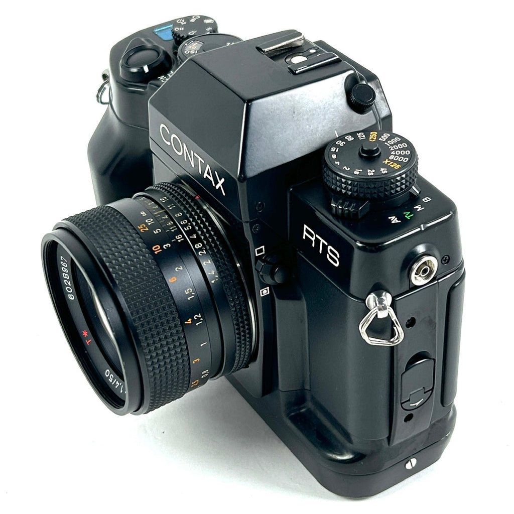 コンタックス CONTAX RTS III + Planar T* 50mm F1.4 AEJ フィルム マニュアルフォーカス 一眼レフカメラ 【中古】