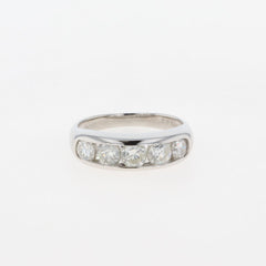 メレダイヤ デザインリング プラチナ 指輪  リング 8号 Pt900 ダイヤモンド レディース 【中古】 
 ラッピング可