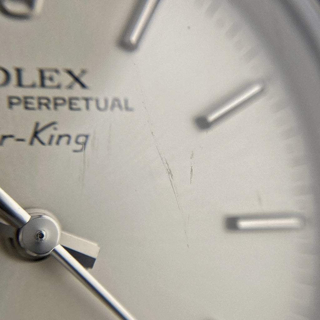 ロレックス エアキング プレシジョン 14000 腕時計 SS 自動巻き シルバー ボーイズ 【中古】 
 ラッピング可