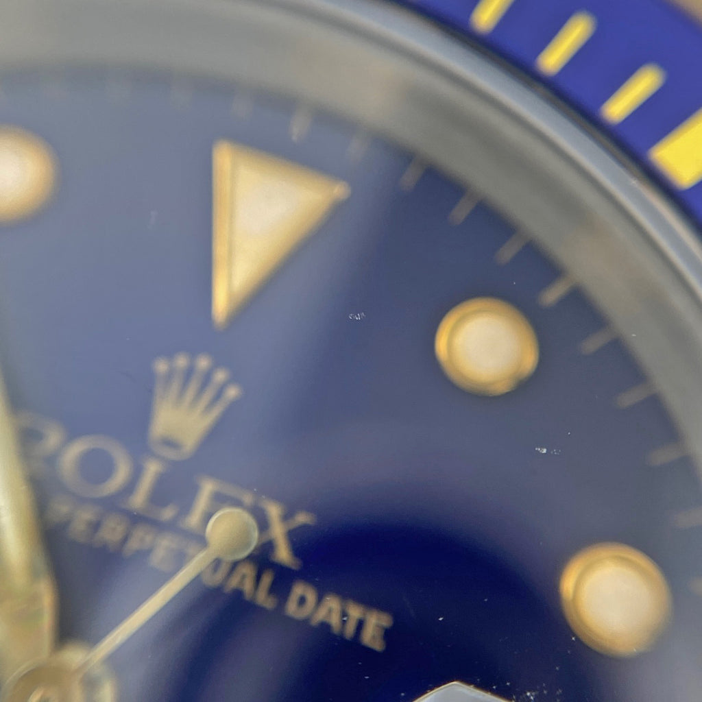 ロレックス サブマリーナ デイト 16613 腕時計 SS YG 自動巻き ブルー メンズ 【中古】 
 ラッピング可
