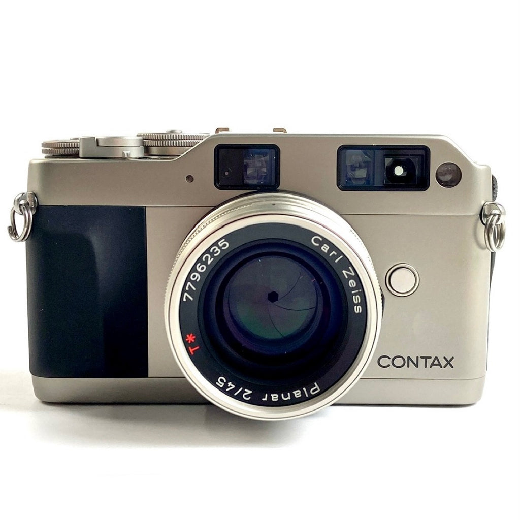 コンタックス CONTAX G1 ボディ＋Planar T* 45mm F2 プラナー Gマウント フィルム レンジファインダーカメラ 【中古】