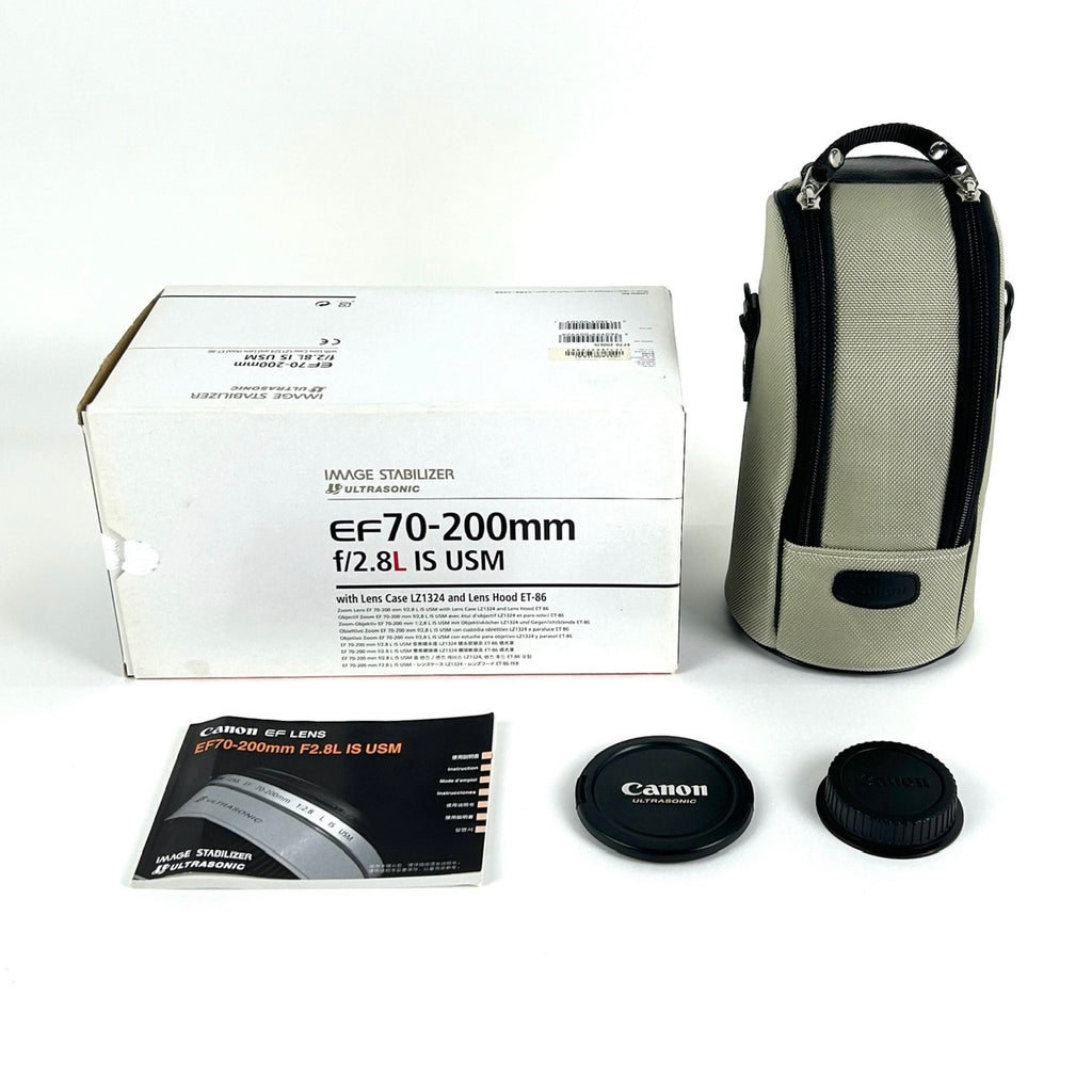 キヤノン Canon EF 70-200mm F2.8L IS USM 一眼カメラ用レンズ（オートフォーカス） 【中古】