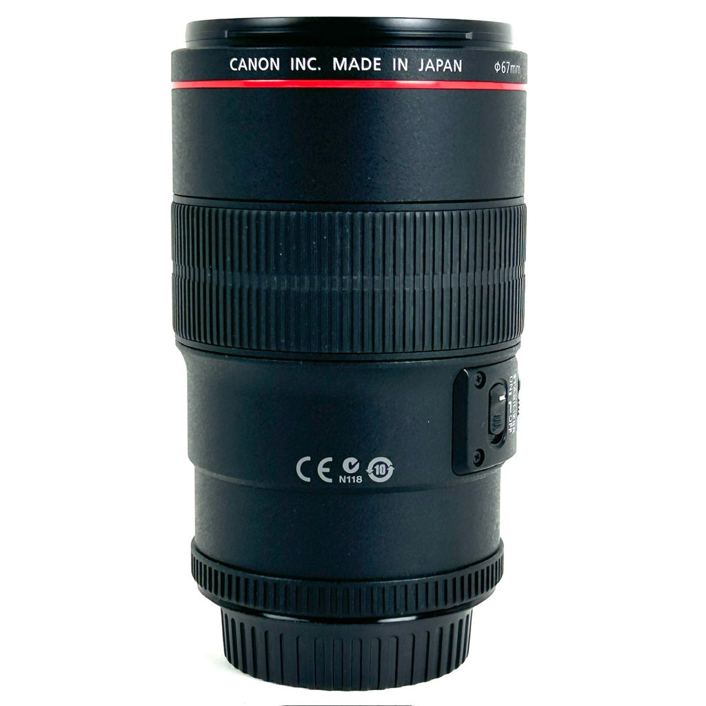 キヤノン Canon EF 100mm F2.8L MACRO IS USM 一眼カメラ用レンズ（オートフォーカス） 【中古】