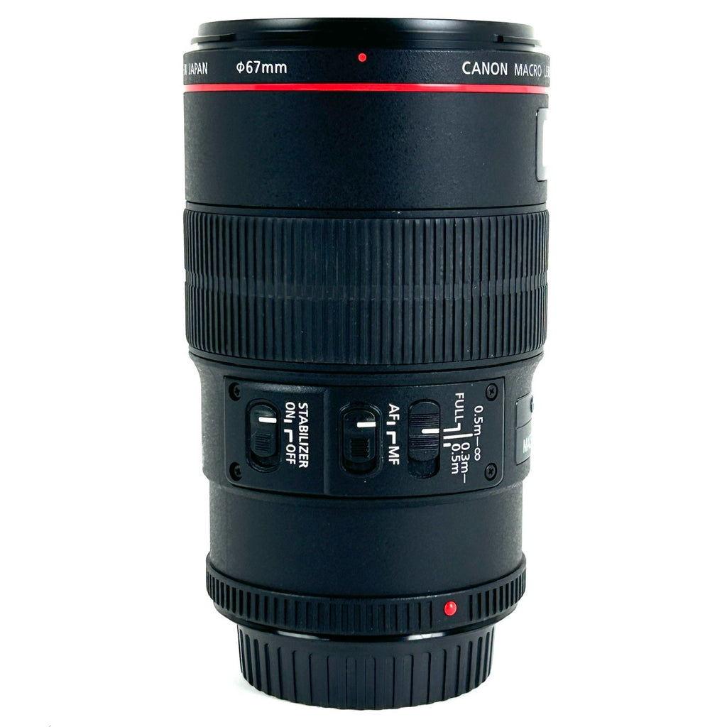 キヤノン Canon EF 100mm F2.8L MACRO IS USM 一眼カメラ用レンズ（オートフォーカス） 【中古】