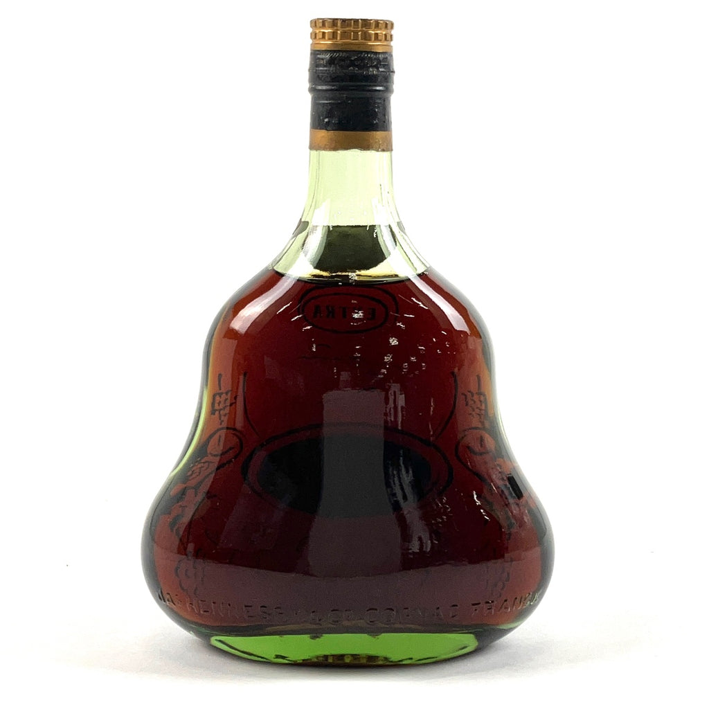 ヘネシー Hennessy エクストラ 金キャップ グリーンボトル 700ml ブランデー コニャック 【古酒】