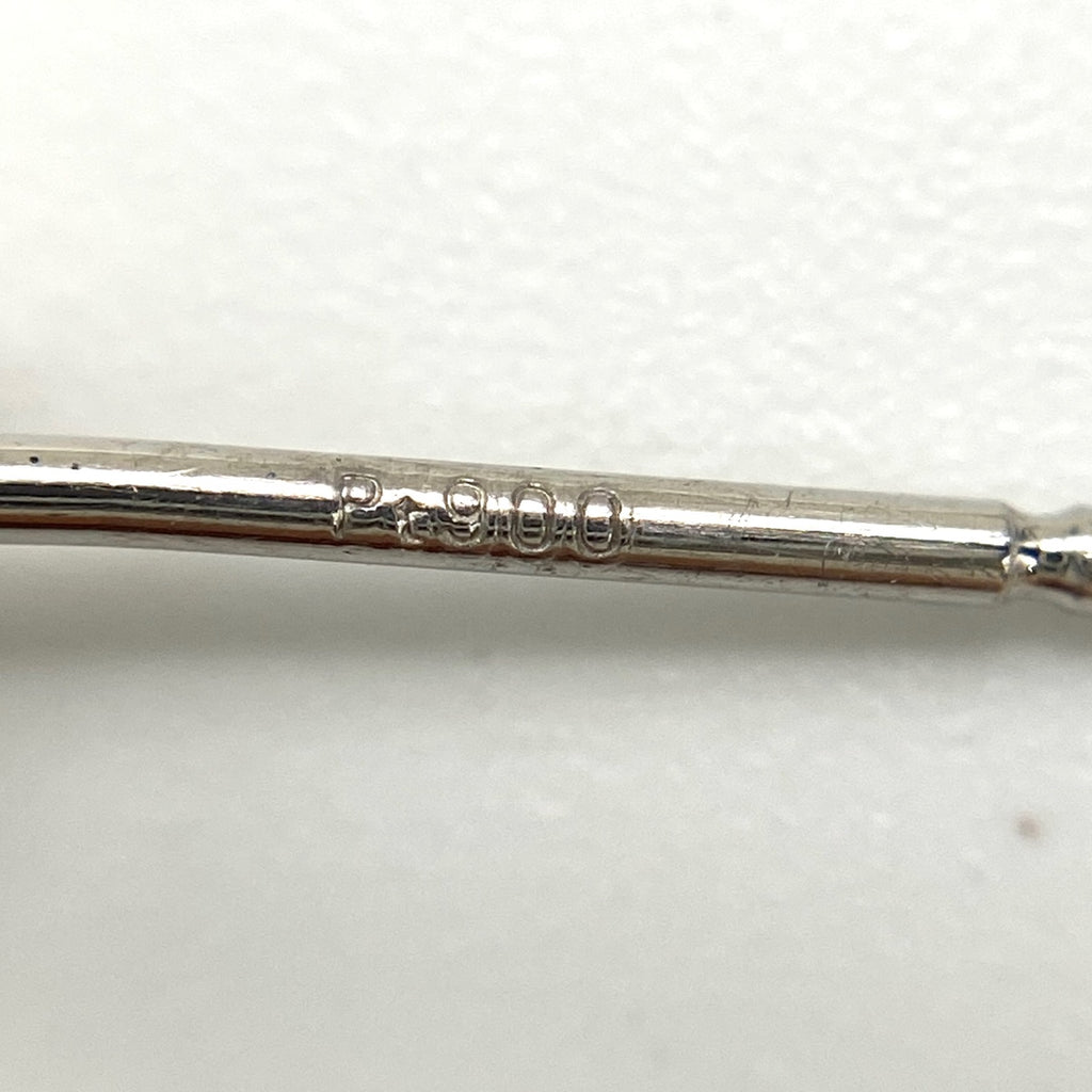 ダイヤモンド デザインピアス プラチナ ピアス Pt900 ダイヤモンド レディース 【中古】nbjwl