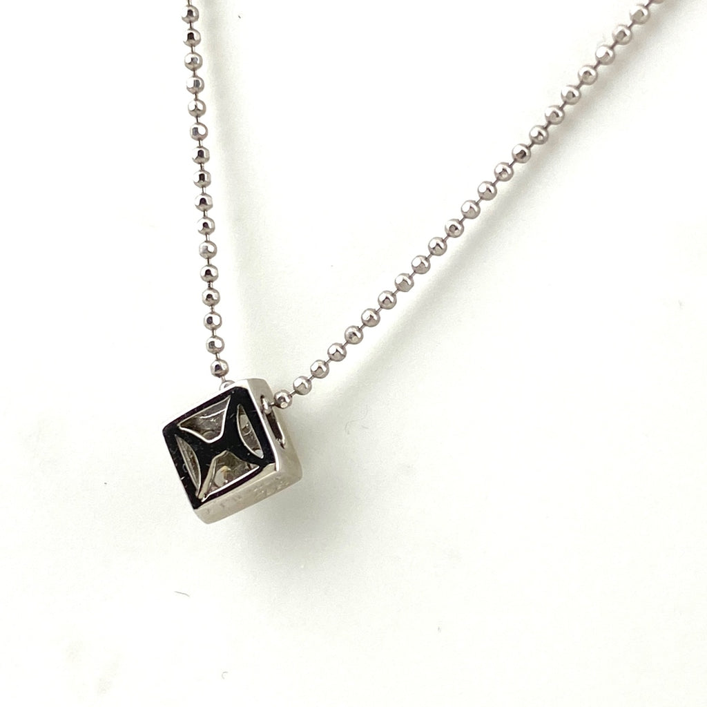 メレダイヤ デザインネックレス プラチナ ペンダント ネックレス Pt900 ダイヤモンド レディース 【中古】nbjwl