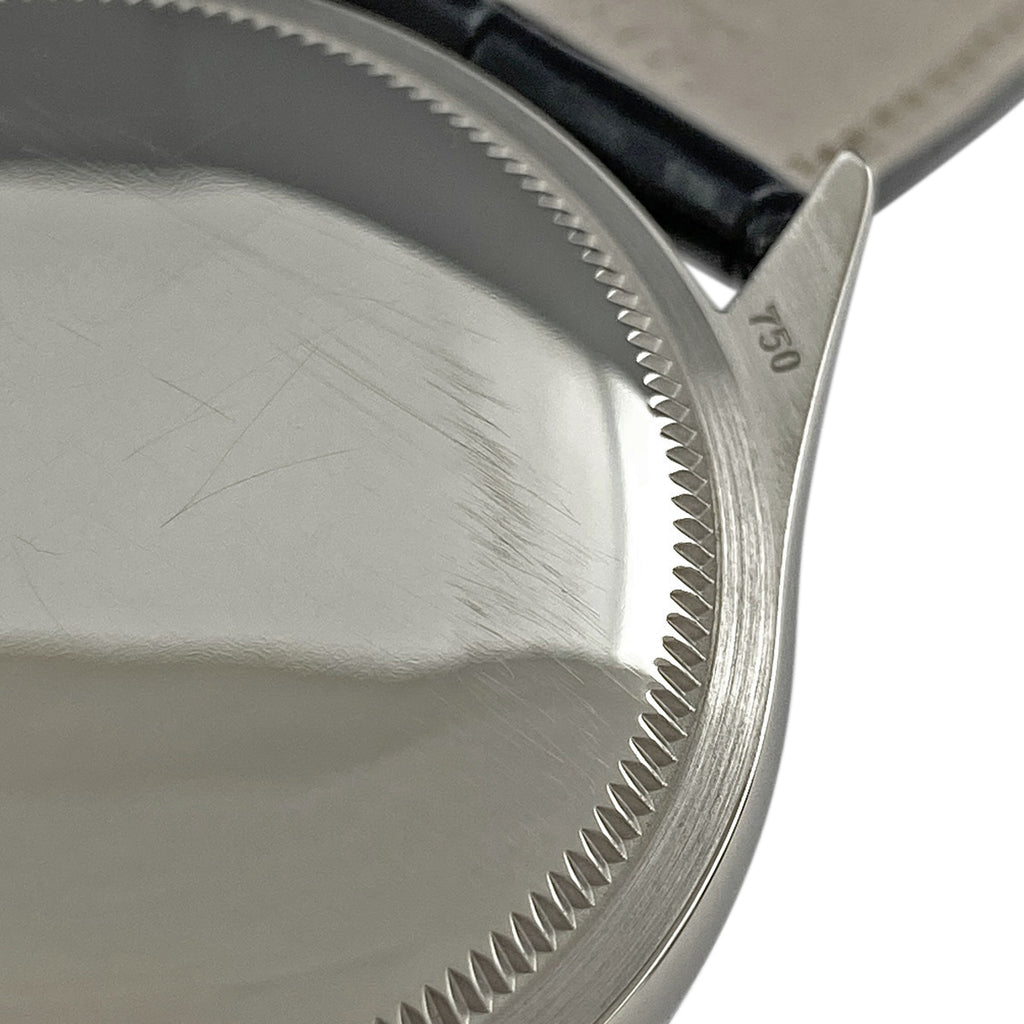 ロレックス チェリーニ タイム 50509 腕時計 WG レザー 自動巻き ホワイト メンズ 【中古】 
 ラッピング可