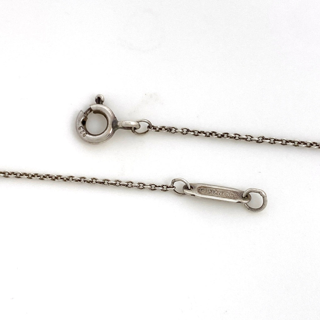【最終値引き】 ティファニー ハートモチーフ ネックレス フルハート ネックレス シルバー925 シルバー レディース 【中古】bracc