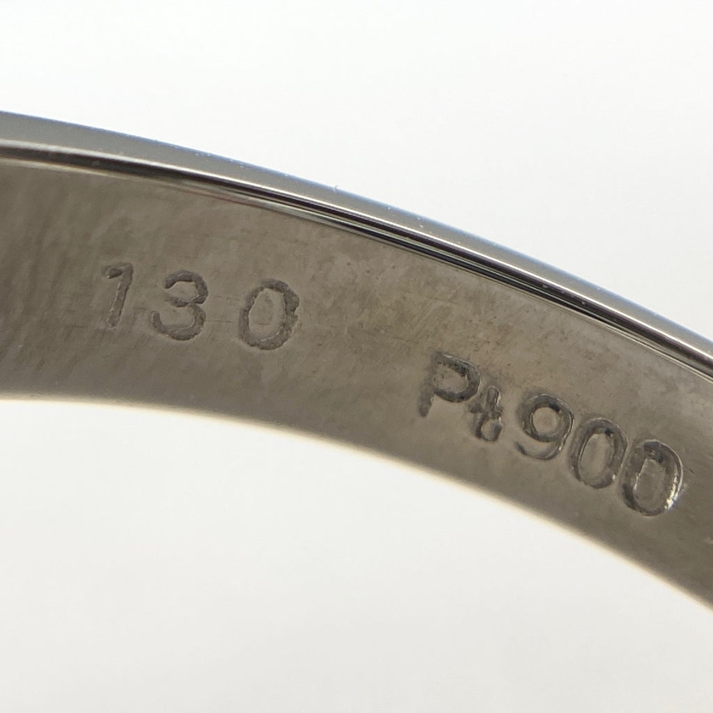 ルビー デザインリング プラチナ 指輪 メレダイヤ リング 12号 Pt900 ルビー ダイヤモンド レディース 【中古】 
 ラッピング可