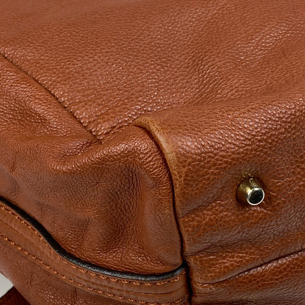 クロエ エルシー ショルダーバッグ ２WAY ハンドバッグ ショルダーバッグ レザー ブラウン レディース 【中古】 brbag