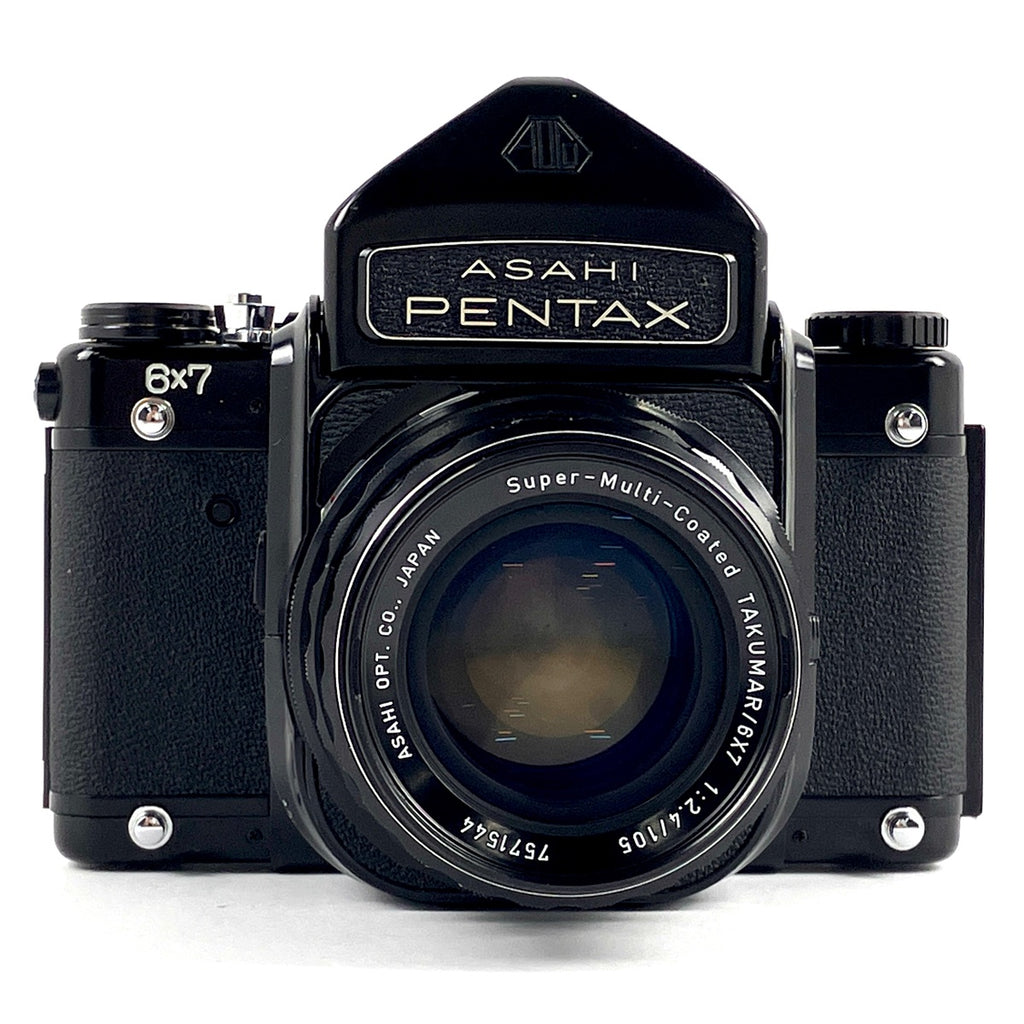 ペンタックス PENTAX 6x7 + SMC TAKUMAR 6x7 105mm F2.4 中判カメラ 【中古】