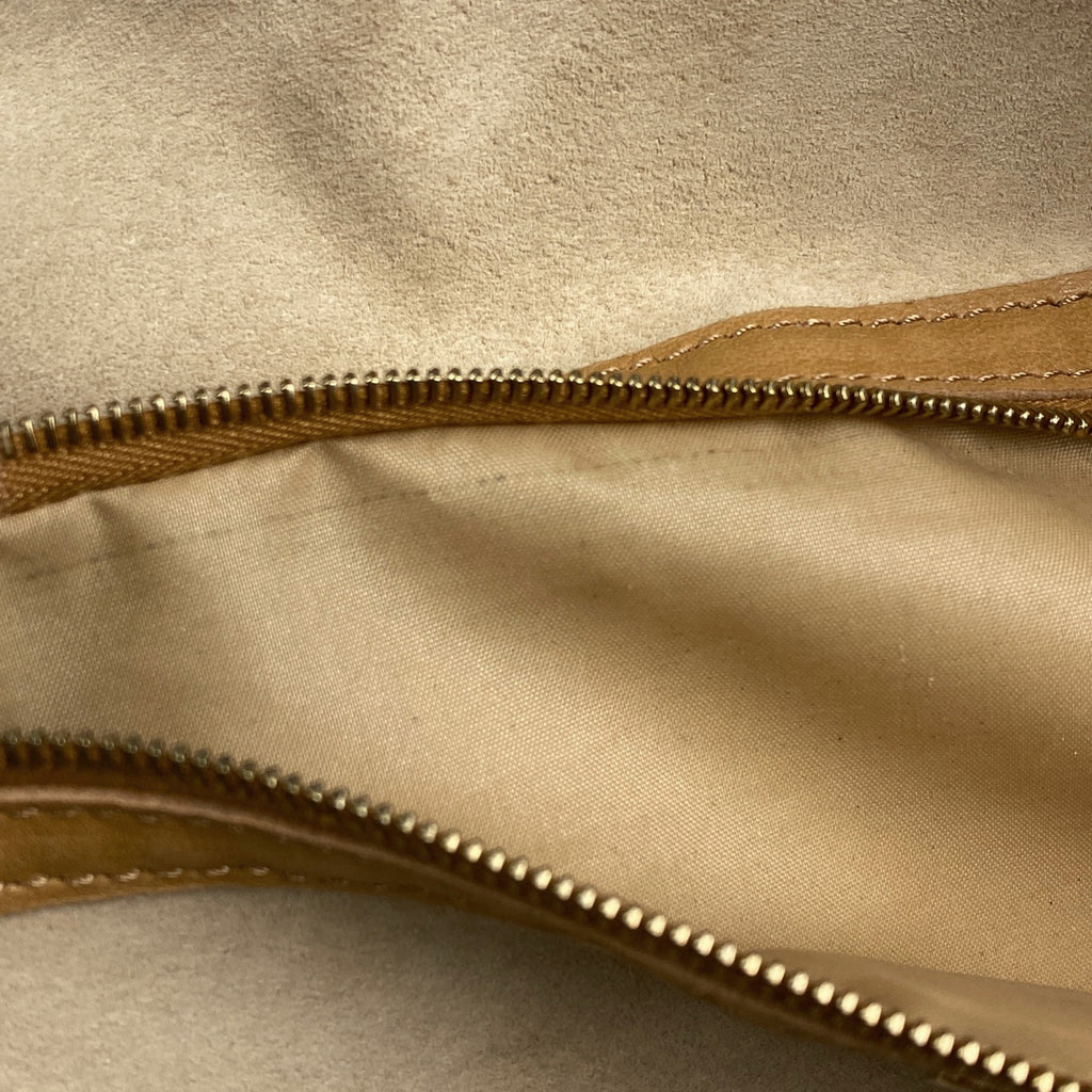 ボッテガヴェネタ イントレチャート ハンドバッグ 編み込み ハンドバッグ レザー ベージュ レディース 【中古】brbag