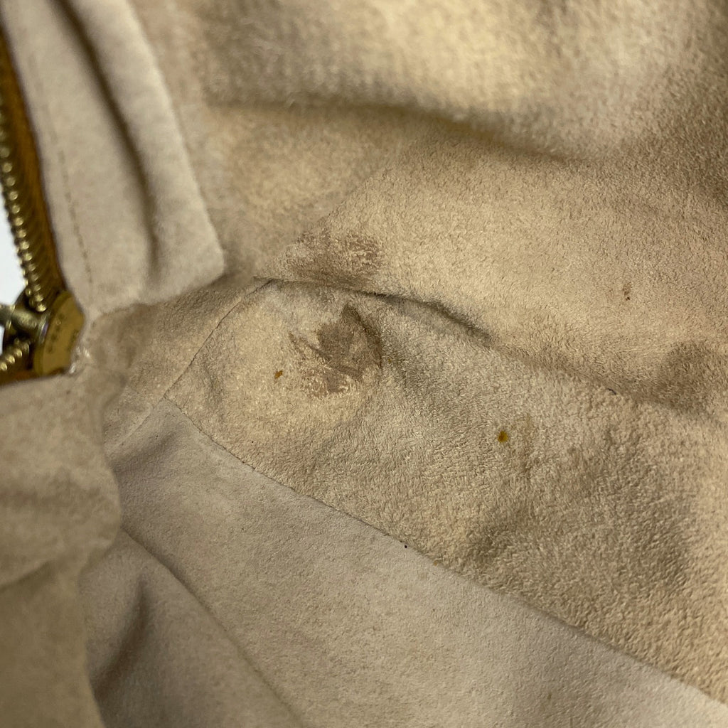 ボッテガヴェネタ イントレチャート ハンドバッグ 編み込み ハンドバッグ レザー ベージュ レディース 【中古】brbag