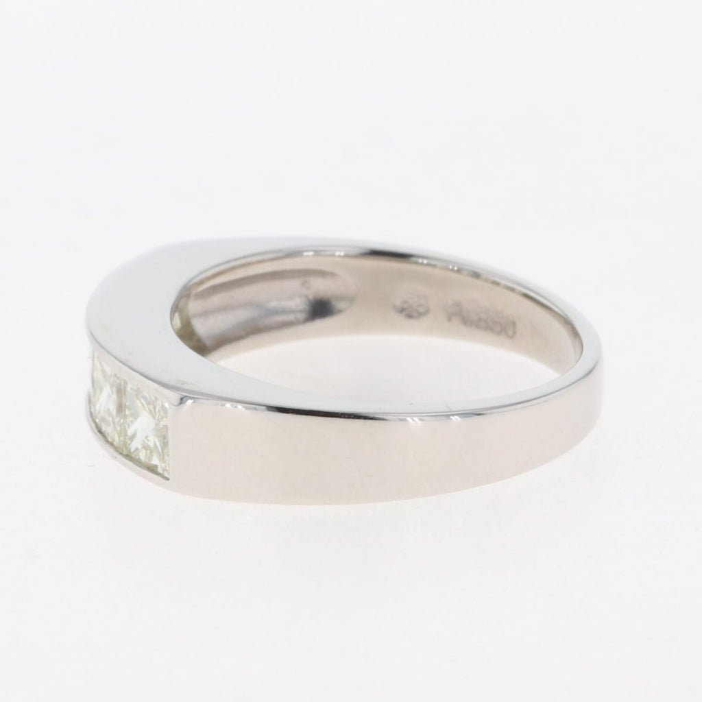 ダイヤモンド デザインリング プラチナ 指輪 リング 11号 Pt850 ダイヤモンド レディース 【中古】 , ラッピング可