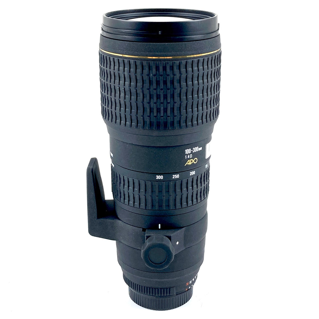シグマ SIGMA APO 100-300mm F4D EX DG HSM (ニコン F用) 一眼カメラ用レンズ（オートフォーカス） 【中古】