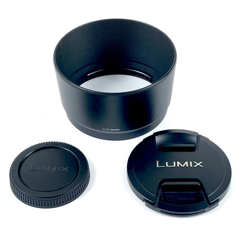 パナソニック Panasonic LUMIX G VARIO 100-300mm F4.0-5.6 MEGA O.I.S. 一眼カメラ用レンズ（オートフォーカス） 【中古】