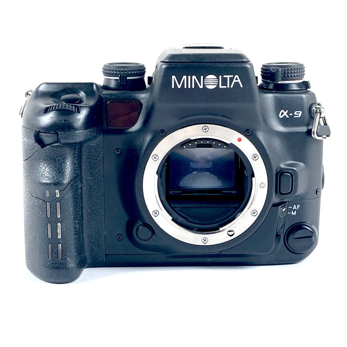 シャッターと絞りの動作確認MINOLTA　α9　フィルムカメラ