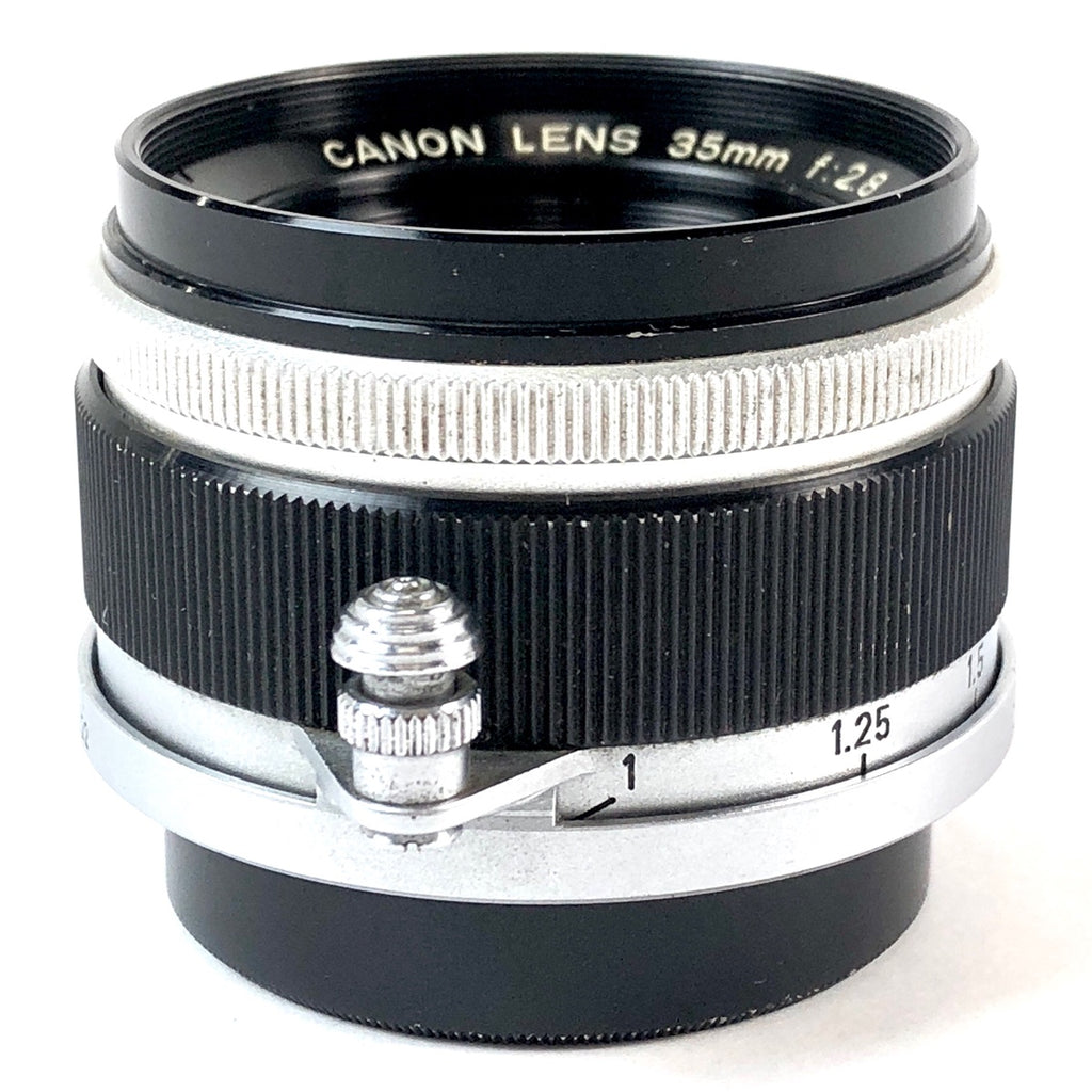 キヤノン Canon 35mm F2.8 Lマウント L39 レンジファインダーカメラ用レンズ 【中古】