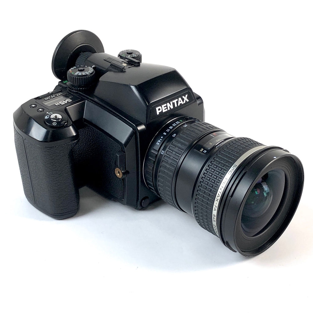 ペンタックス PENTAX 645N + SMC FA 33-55mm F4.5 AL 中判カメラ 【中古】