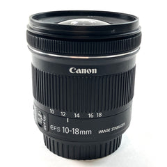 キヤノン Canon EF-S 10-18mm F4.5-5.6 IS STM 一眼カメラ用レンズ（オートフォーカス） 【中古】