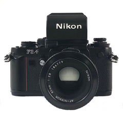 ニコン Nikon F3AF + AF NIKKOR 80mm F2.8 フィルム マニュアルフォーカス 一眼レフカメラ 【中古】