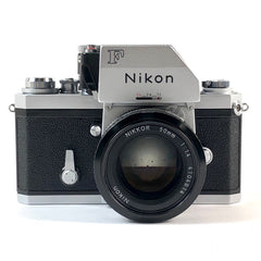 ニコン Nikon F フォトミック シルバー + Ai NIKKOR 50mm F1.4 フィルム マニュアルフォーカス 一眼レフカメラ 【中古】