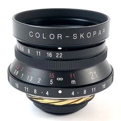 フォクトレンダー Voigtlander COLOR-SKOPAR 21mm F4 Lマウント L39 レンジファインダーカメラ用レンズ 【中古】