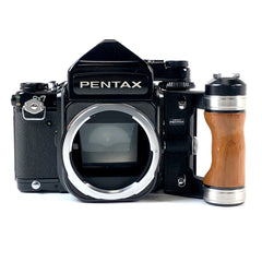 ペンタックス PENTAX 6x7 TTL ボディ ウッドグリップ付 中判カメラ 【中古】