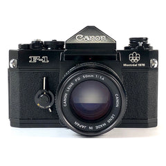 キヤノン Canon  F-1 Montreal 1976 オリンピック + NEW FD 50mm F1.4 フィルム マニュアルフォーカス 一眼レフカメラ 【中古】