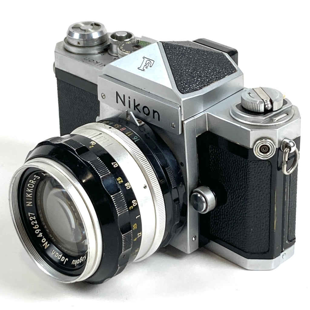 バイセル公式】ニコン Nikon F アイレベル シルバー + NIKKOR-S 50mm 