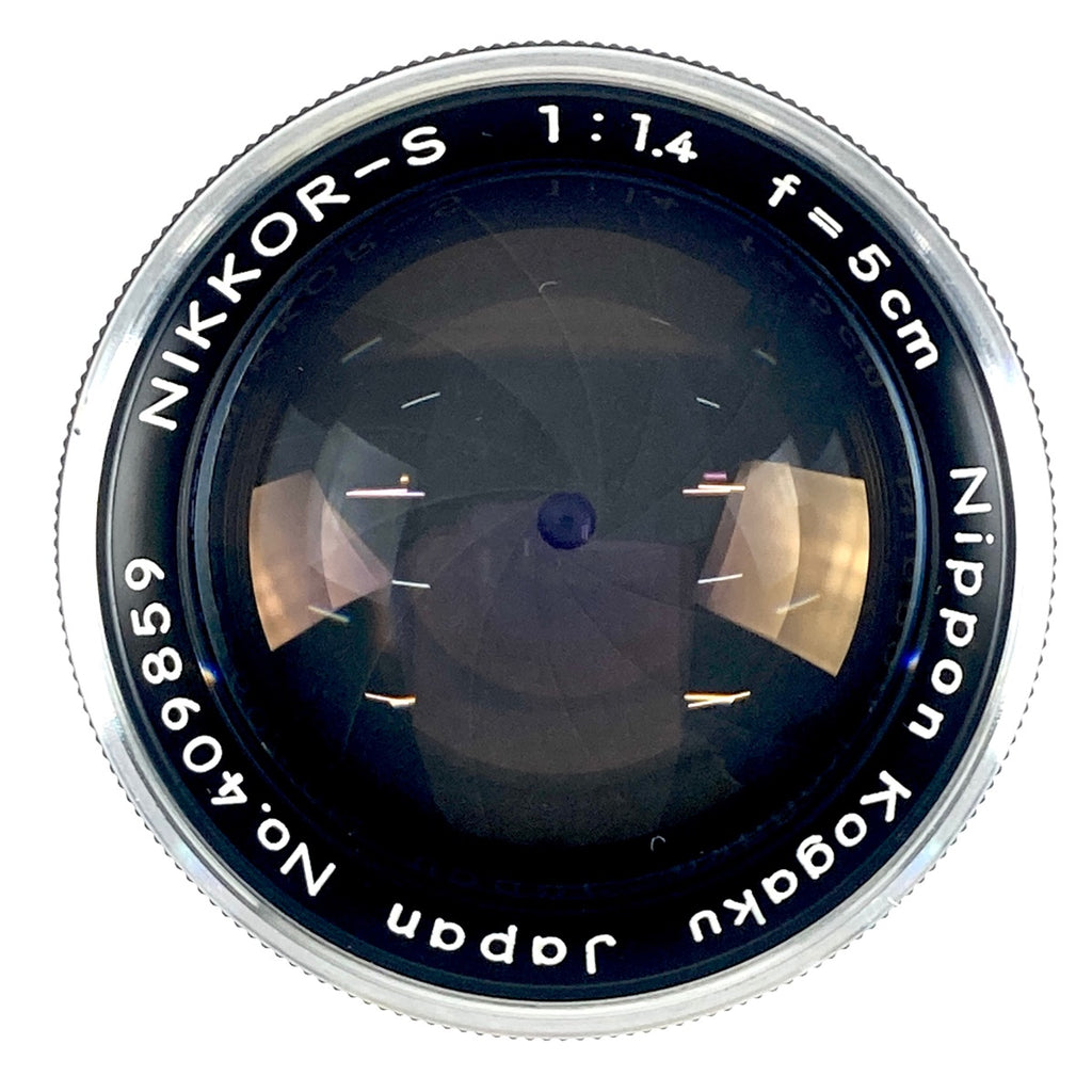 ニコン Nikon NIKKOR-S 5cm F1.4 Sマウント レンジファインダーカメラ用レンズ 【中古】