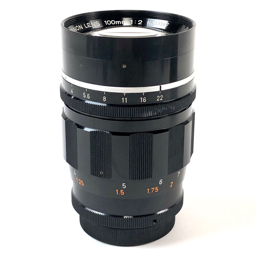 バイセルレンズキヤノン 100mm F2 Lマウント L39 ...