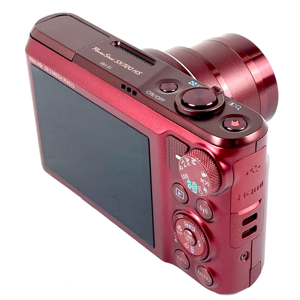 バイセル公式】キヤノン Canon PowerShot SX720 HS レッド コンパクト 