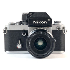 ニコン Nikon F2 フォトミック シルバー + NIKKOR 35mm F2.8 Ai改 ［ジャンク品］ フィルム マニュアルフォーカス 一眼レフカメラ 【中古】