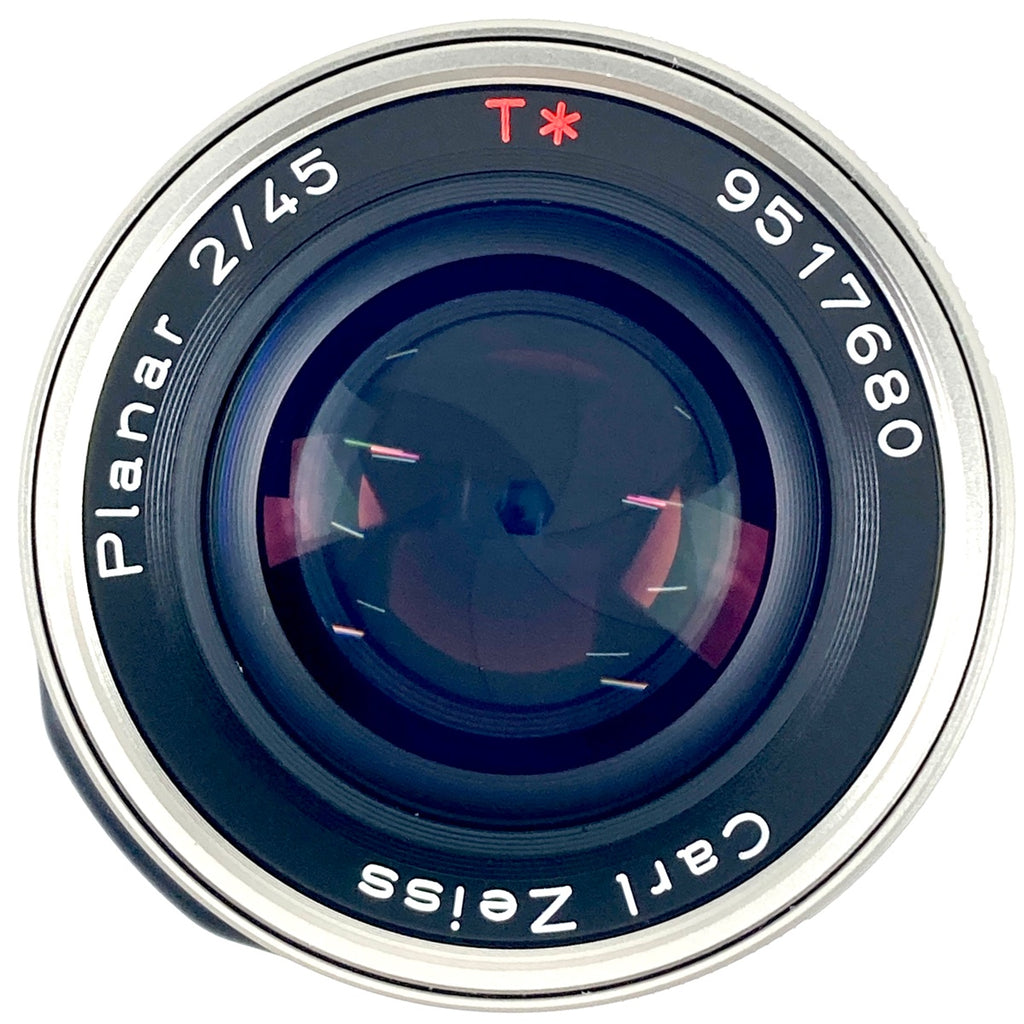 コンタックス CONTAX Planar T* 45mm F2 Gマウント レンジファインダーカメラ用レンズ 【中古】