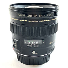 キヤノン Canon EF 20mm F2.8 USM 一眼カメラ用レンズ（オートフォーカス） 【中古】