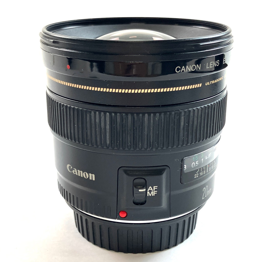 キヤノン Canon EF 20mm F2.8 USM 一眼カメラ用レンズ（オートフォーカス） 【中古】