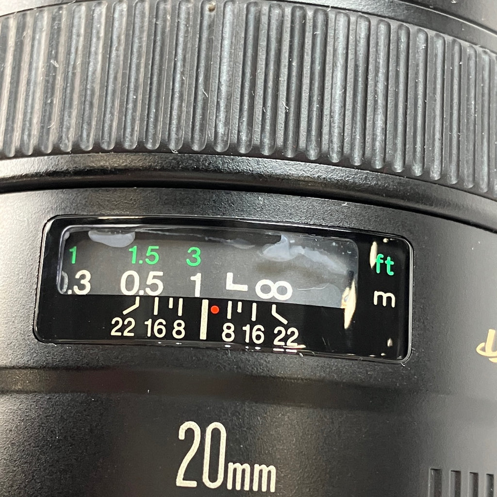 キヤノン Canon EF 20mm F2.8 USM 一眼カメラ用レンズ（オートフォーカス） 【中古】