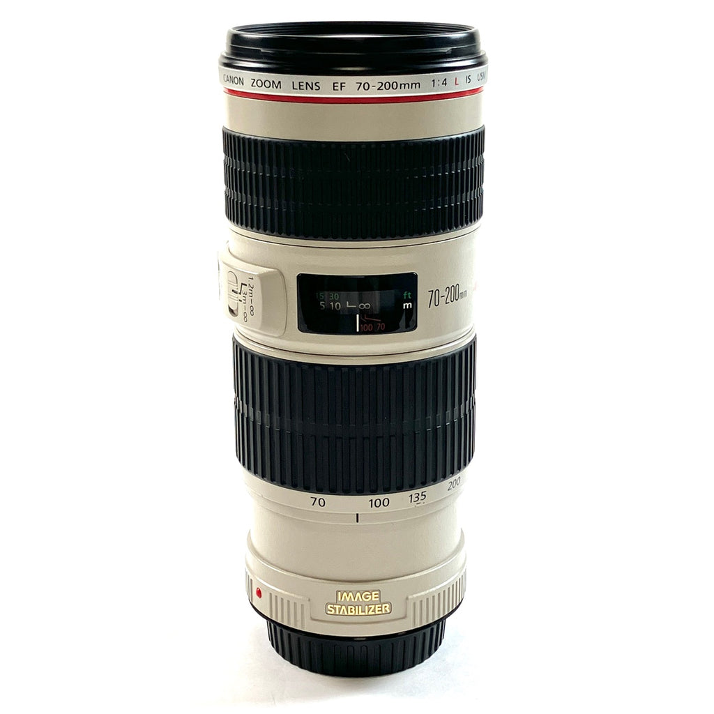 キヤノン Canon EF 70-200mm F4L IS USM［ジャンク品］ 一眼カメラ用レンズ（オートフォーカス） 【中古】