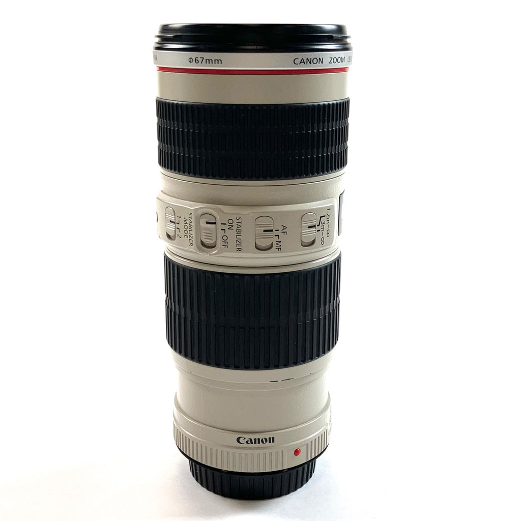 キヤノン Canon EF 70-200mm F4L IS USM［ジャンク品］ 一眼カメラ用レンズ（オートフォーカス） 【中古】