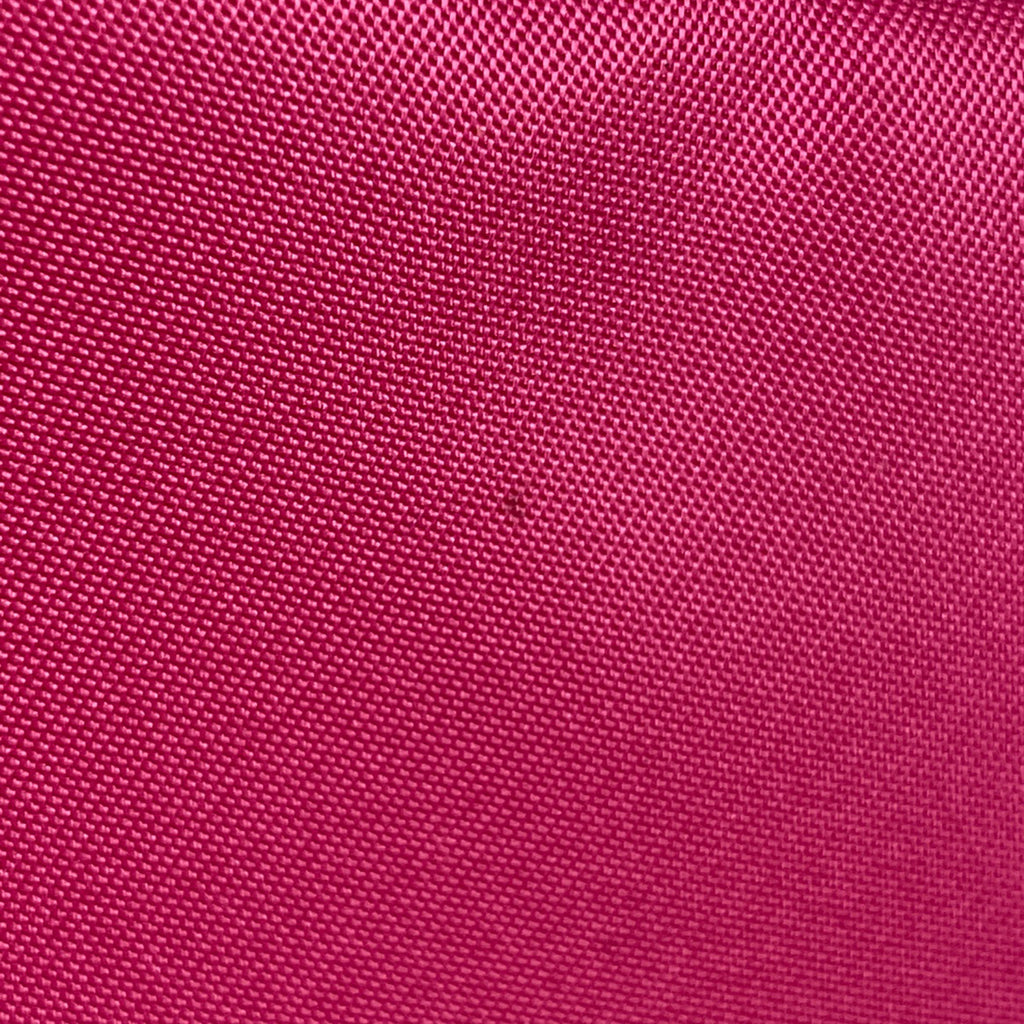 プラダ ロゴプレート ポーチ 巾着型 アクセサリーポーチ テスートナイロン ピンク 1N1863 レディース 【中古】