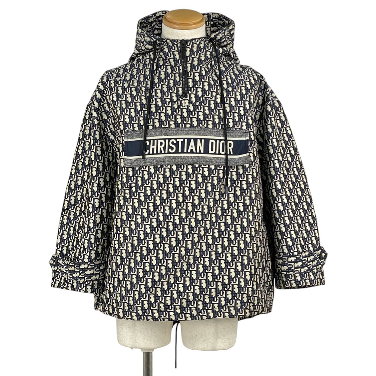 バイセル公式】ディオール トロッター柄 ハーフジップ プルオーバー