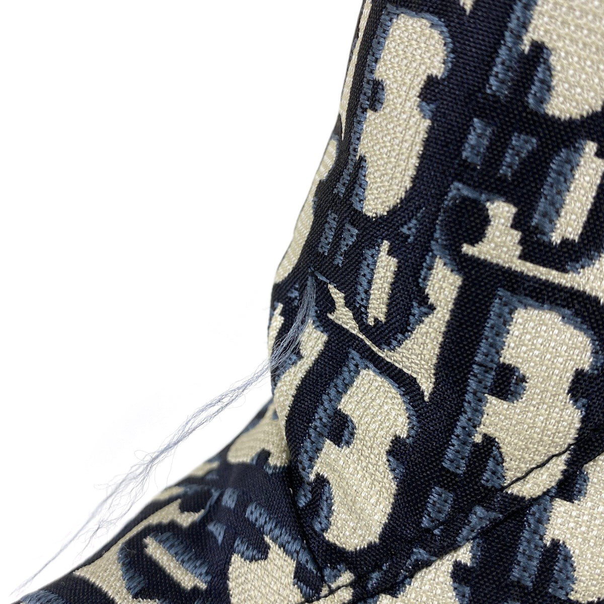 バイセル公式】ディオール トロッター柄 ハーフジップ プル