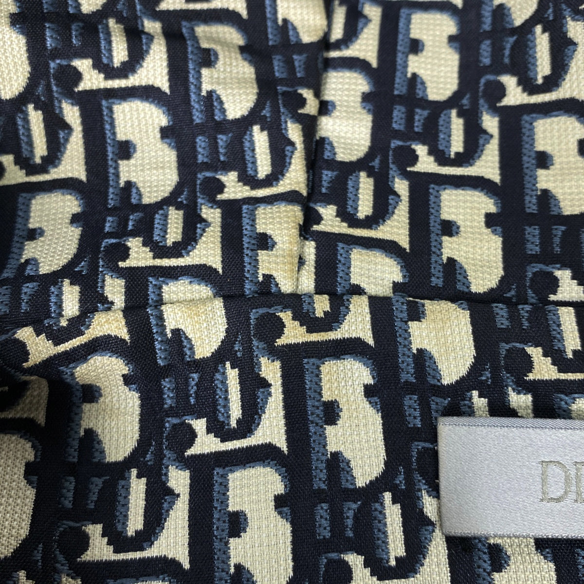 美品✨ディオール　トロッター　ジップアップ　パーカー　ネイビー クリスチャンディオール トロッター コットン パーカー F36