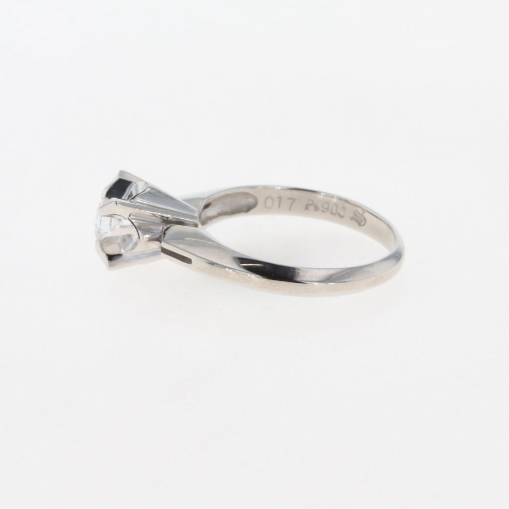 メレダイヤ デザインリング プラチナ 指輪 リング 9号 Pt900 ダイヤモンド レディース 【中古】 
 ラッピング可